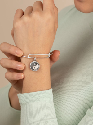 Yin Yang Charm Bangle