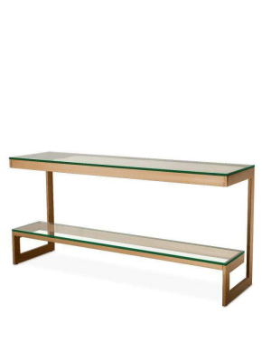 Eichholtz Gamma Console Table - Bronze