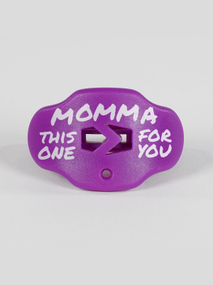 Momma Hue Purple Football Mouthguard