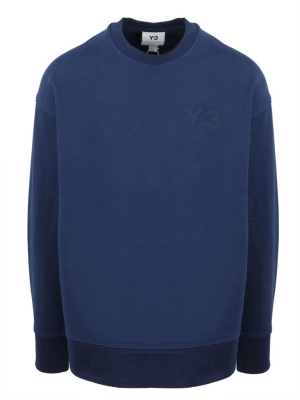 Y-3 Logo Crewneck Sweatshirt