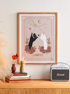 Emanuela Carratoni Zodiac Series Cancer Art Print