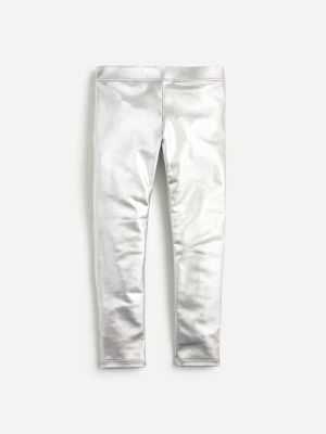 Girls' Everyday Leggings In Metallic