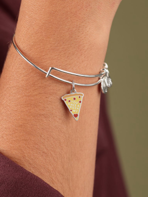 'you Have A Pizza My Heart' Charm Bangle