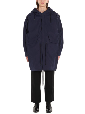 Y / Project Multi-layered Drawstring Parka