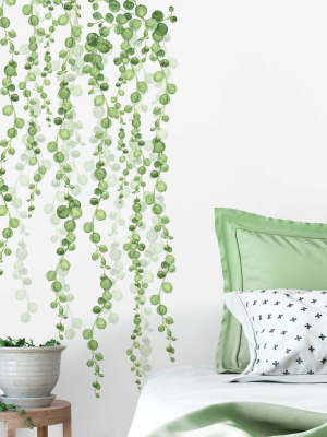 String Of Pearls Vine Peel And Stick Wall Decal - Roommates