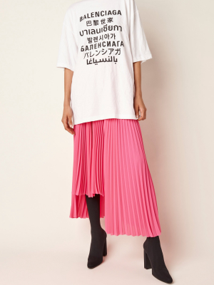 Oversized Logo Jersey T-shirt