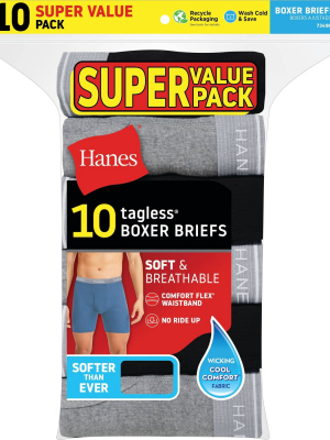 Hanes Red Label 10pk Super Value Boxer Briefs