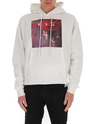 Off-white Spray Caravaggio Printed Hoodie