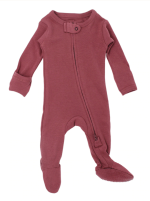 L'ovedbaby Organic Zipper Footie