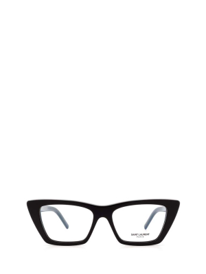 Saint Laurent Eyewear Rectangular Frames Glasses