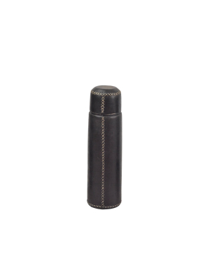 Black Leather 0.7l Thermos