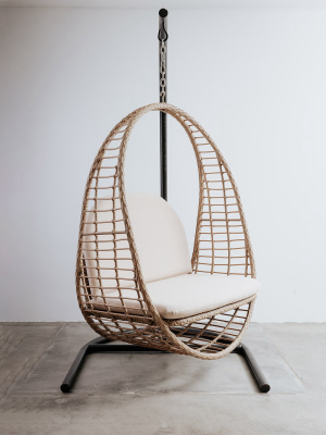 Bohemian Rattan Hanging Chair
