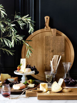 Rustic Footed Cheese Board, Small