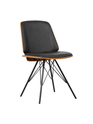 Eliza Mid-century Dining Chair - Armen Living