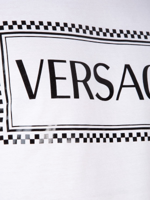 Versace Logo Print T-shirt