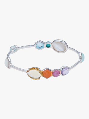 Rock Candy Gelato 10-stone Bangle Bracelet