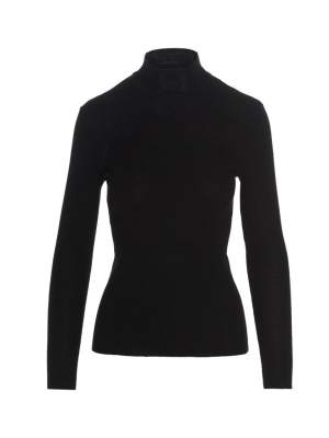 Alberta Ferretti High-neck Knit Jumper