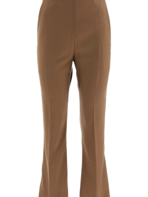 Marni High-waisted Flared Trousers