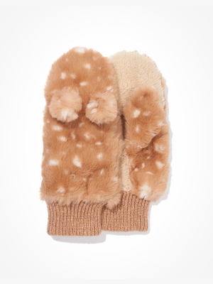 Aeo Fawn Flip Mittens