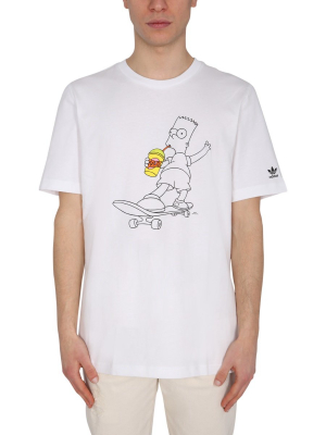 Adidas Originals The Simpsons Squishee Printed T-shirt