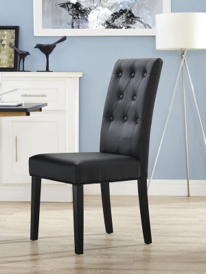 Confab Vinyl Dining Chair