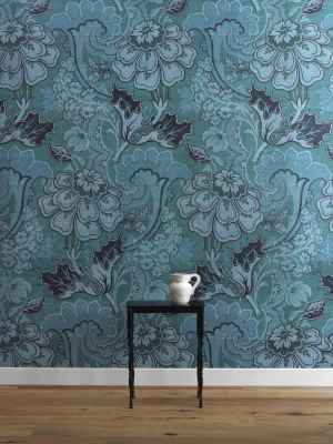 Sample Big Pattern Paola Wall Mural By Mr. And Mrs. Vintage For Nlxl