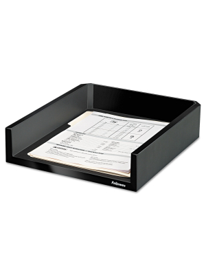 Fellowes Designer Suites Desk Tray Plastic Black Pearl 8038501