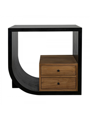 Noir Burton Side Table