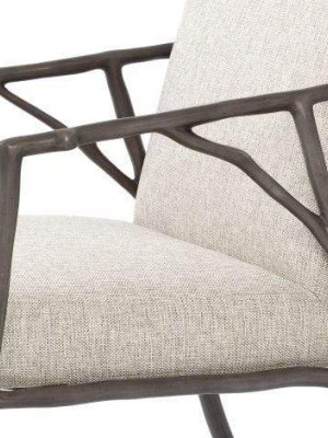 Eichholtz Antico Dining Chair - Beige & Bronze