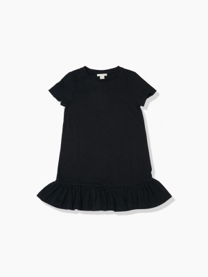 Girls Flounce T-shirt Dress (kids)