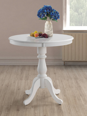 36" Salem Round Pedestal Bar Table - Carolina Chair & Table