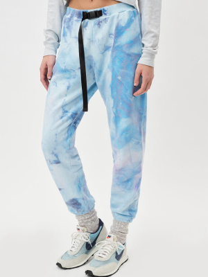 Belted Sweatpants / Vapor Dye