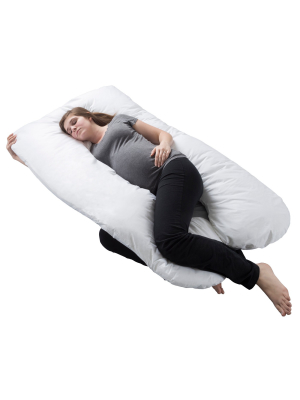 Pregnancy Support Pillow White - Yorkshire Home