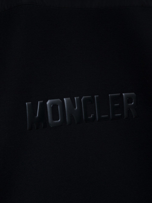 Moncler Logo Hooded Poncho