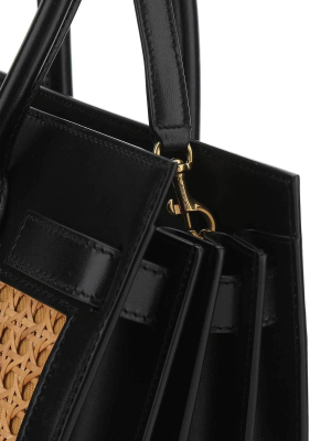 Saint Laurent Panelled Tote Bag