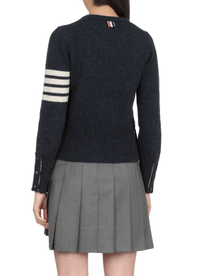 Thom Browne 4-bar Knitted Jumper