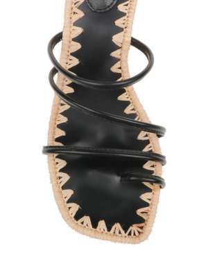 Electra Kitten Heel - Black / Natural