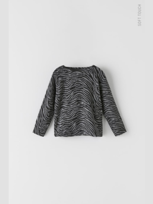 Soft Touch Zebra Shirt