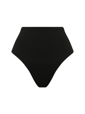 Poppy Bikini Bottom In Embodee™ Fabric - Black