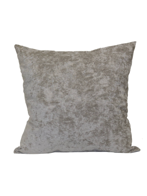 Oversized Woven Chenille Square Throw Pillow