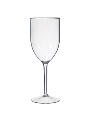 Creativeware Set Of 8 Wine Glasses 12oz Acrylic