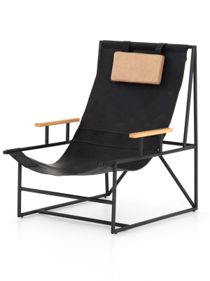 Judson Sling Chair- Ebony Natural