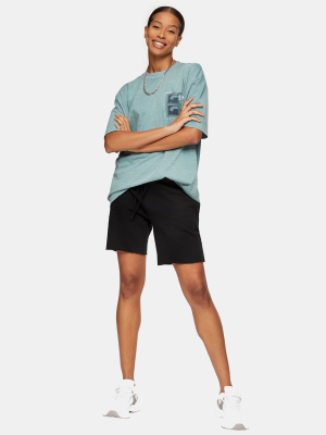 Topman Black Jersey Shorts