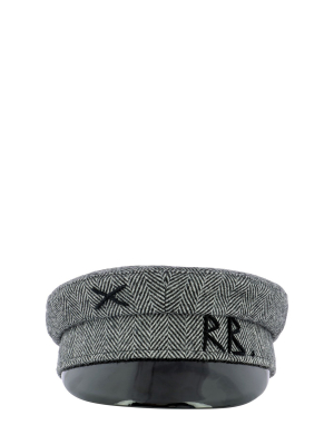 Ruslan Baginskiy Logo Embroidered Baker Boy Hat