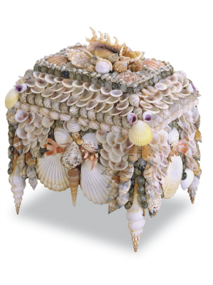 Boardwalk Shell Jewelry Box