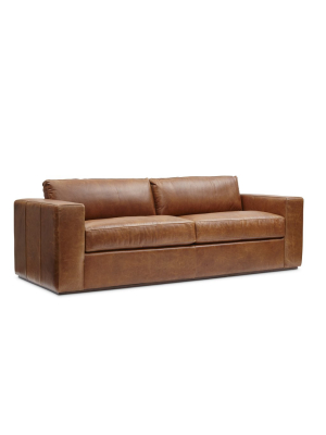 Bolo Leather Sofa In Carriage