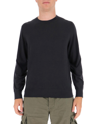 Z Zegna Round Neck Knit Jumper