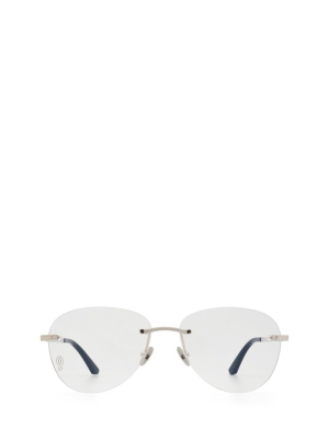 Cartier Round Frame Rimless Glasses