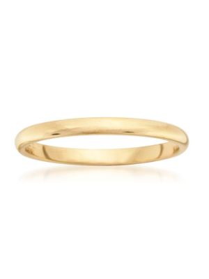 Classic Gold Band 2mm