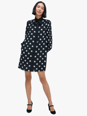 Cat Dot Shirtdress